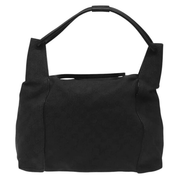 GUCCI GG Canvas Shoulder Bag Black 101292 Auth - Picture 3 of 16